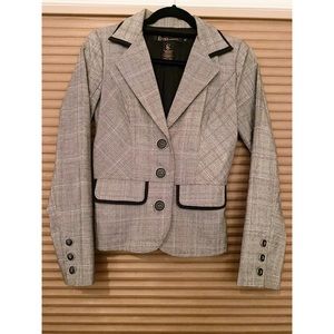 Grey Check Blazer